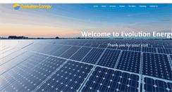 Desktop Screenshot of evolutionsolarenergy.com